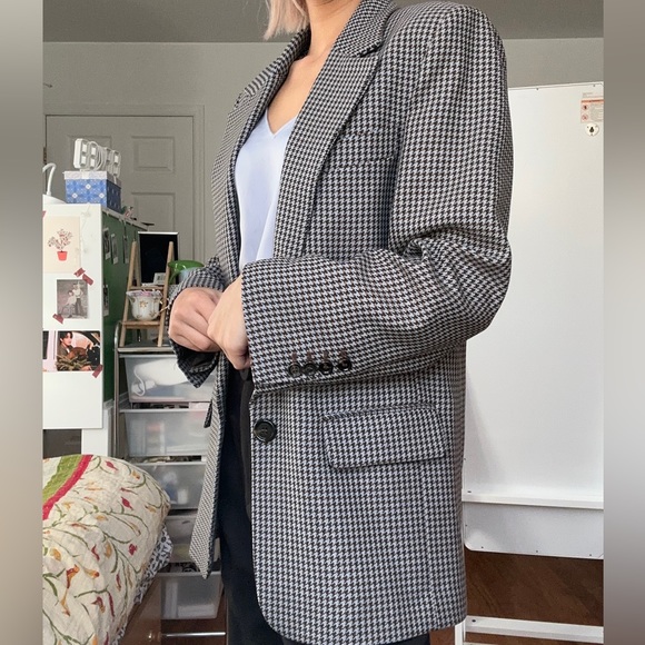 SALE 30% OFF MARKED DOWN PRICE-Mango check blazer - Picture 3 of 4